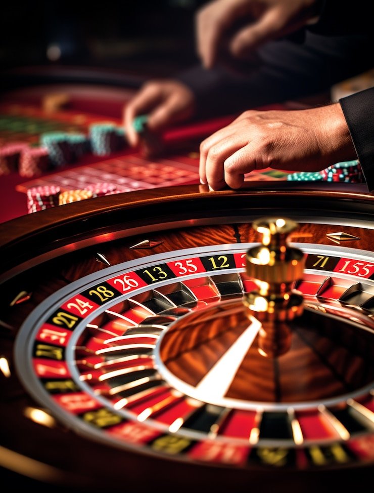 lxgroup bo Colok Bebas live dealer studio showing card table and dealer interface